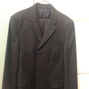 Calvin Klein Pinstripe Suit